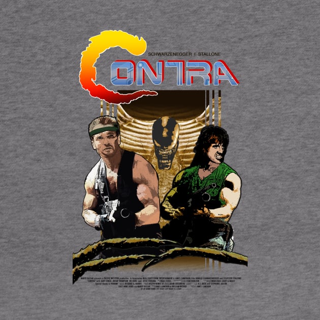 Contra Movie Poster by mikehalliday14